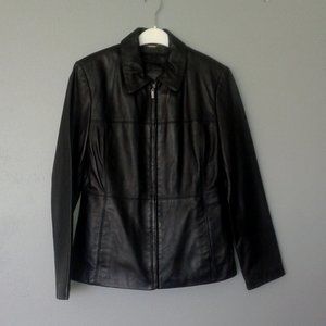 Buttery soft Leather Jacket sz small (6-8)